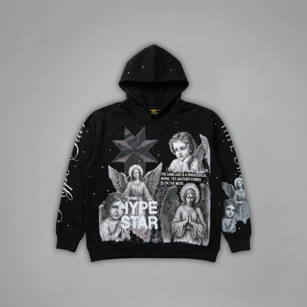 Dark Age - Pullover Hoodie - Faded Black - DA-004