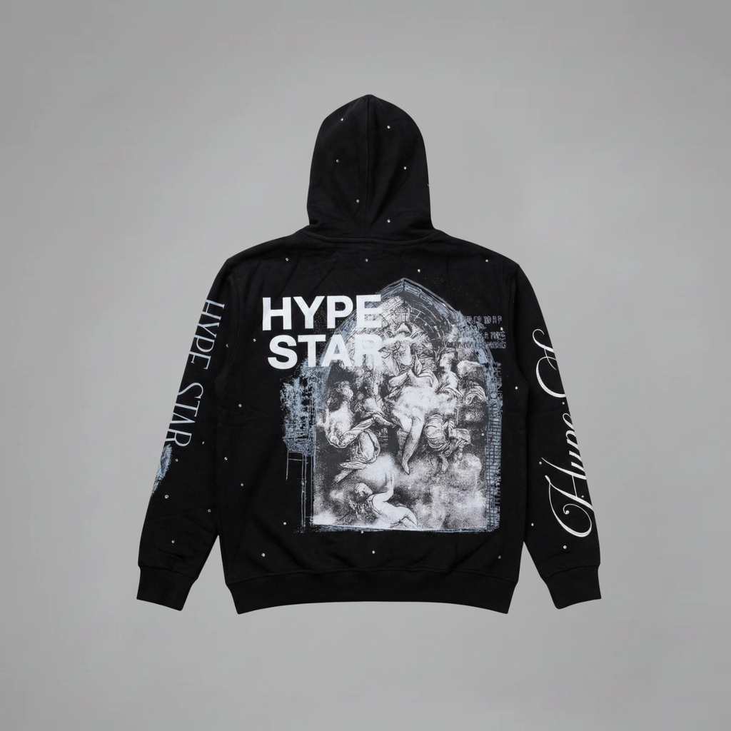 Dark Age - Pullover Hoodie - Faded Black - DA-004