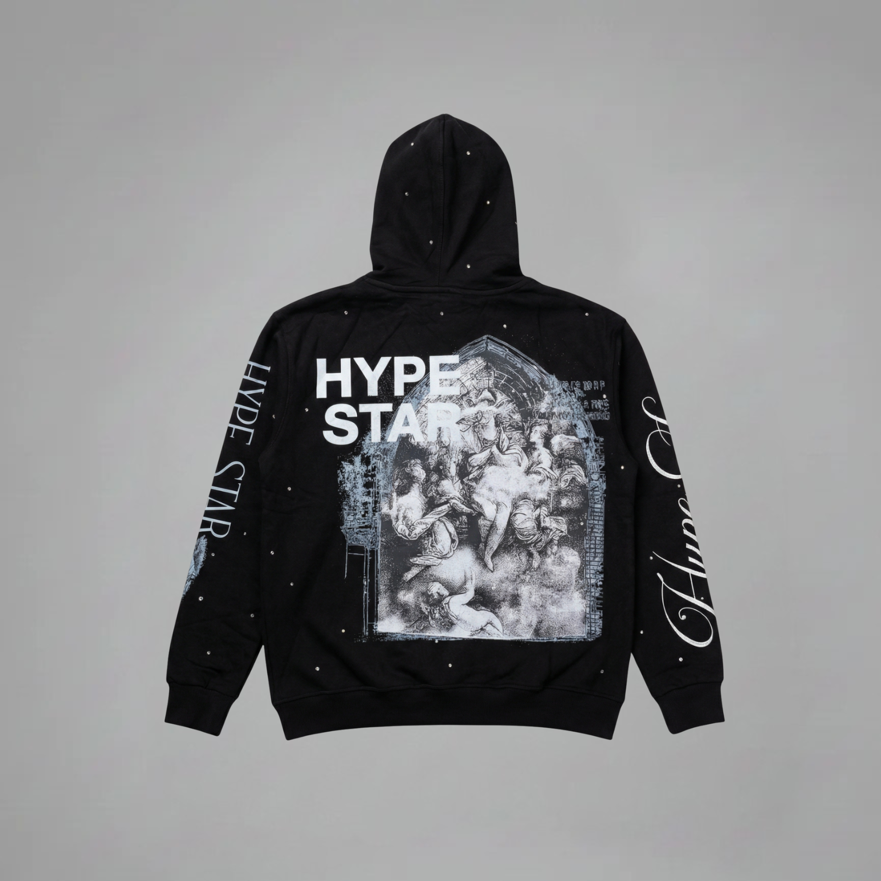 Dark Age - Pullover Hoodie - Faded Black - DA-004