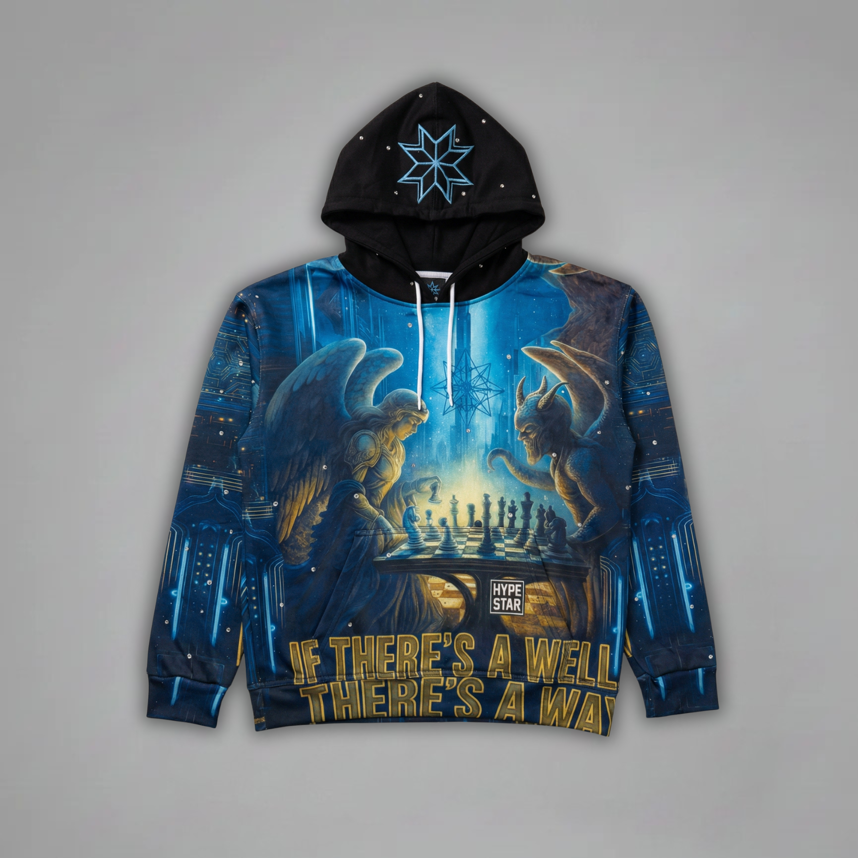 Eternal Gambit - Pullover Hoodie - Twillight Blue - EG-002