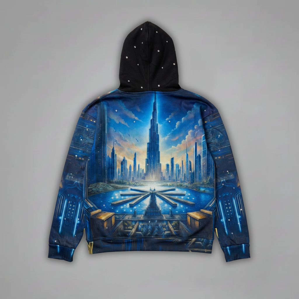 Eternal Gambit - Pullover Hoodie - Twillight Blue - EG-002