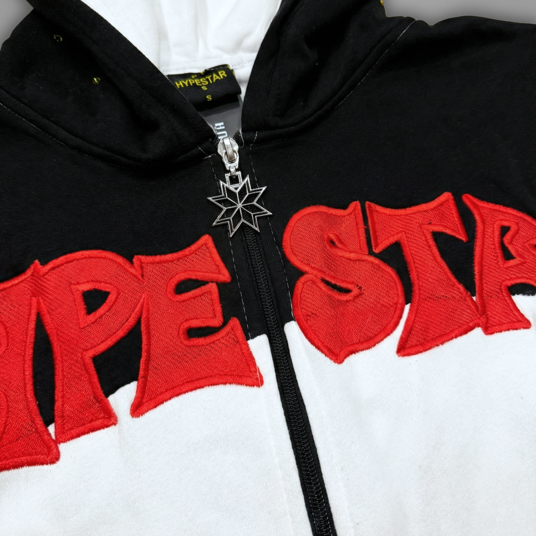 ShadowGilt - Zip Up Hoodie - Ecru Volcanic - SG-003