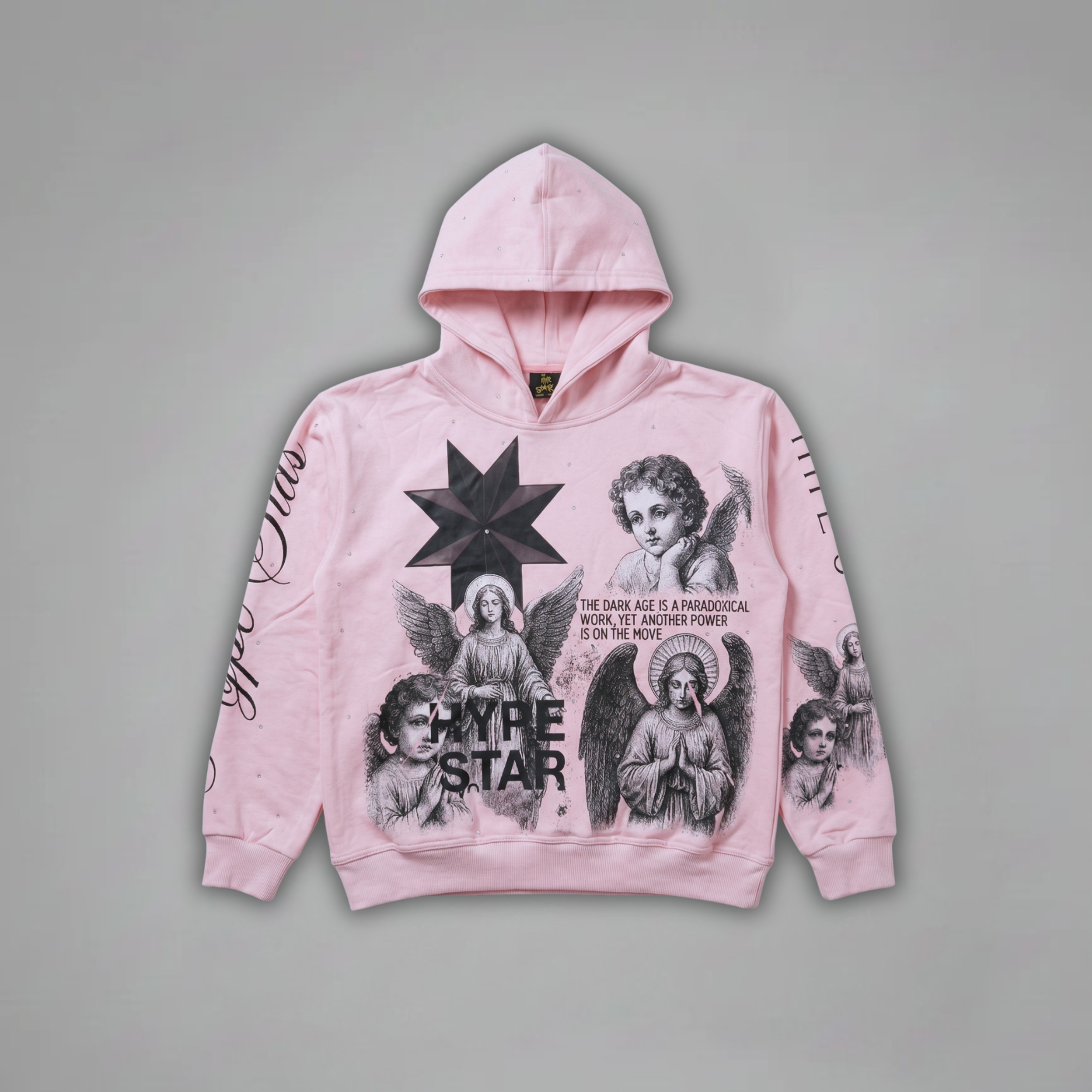 Dark Age - Pullover Hoodie - Dusty Rose Pink - DA-004