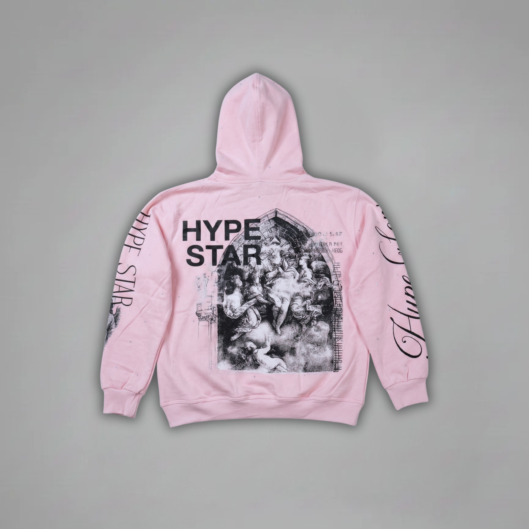 Dark Age - Pullover Hoodie - Dusty Rose Pink - DA-004