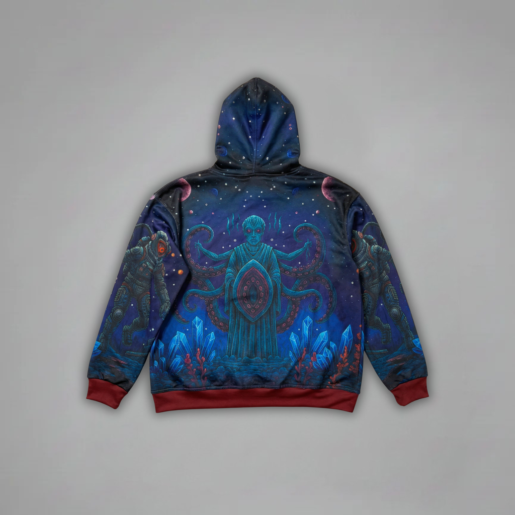 Aybssal Voyager - Zip Up Hoodie - Deep Indigo - AV-001