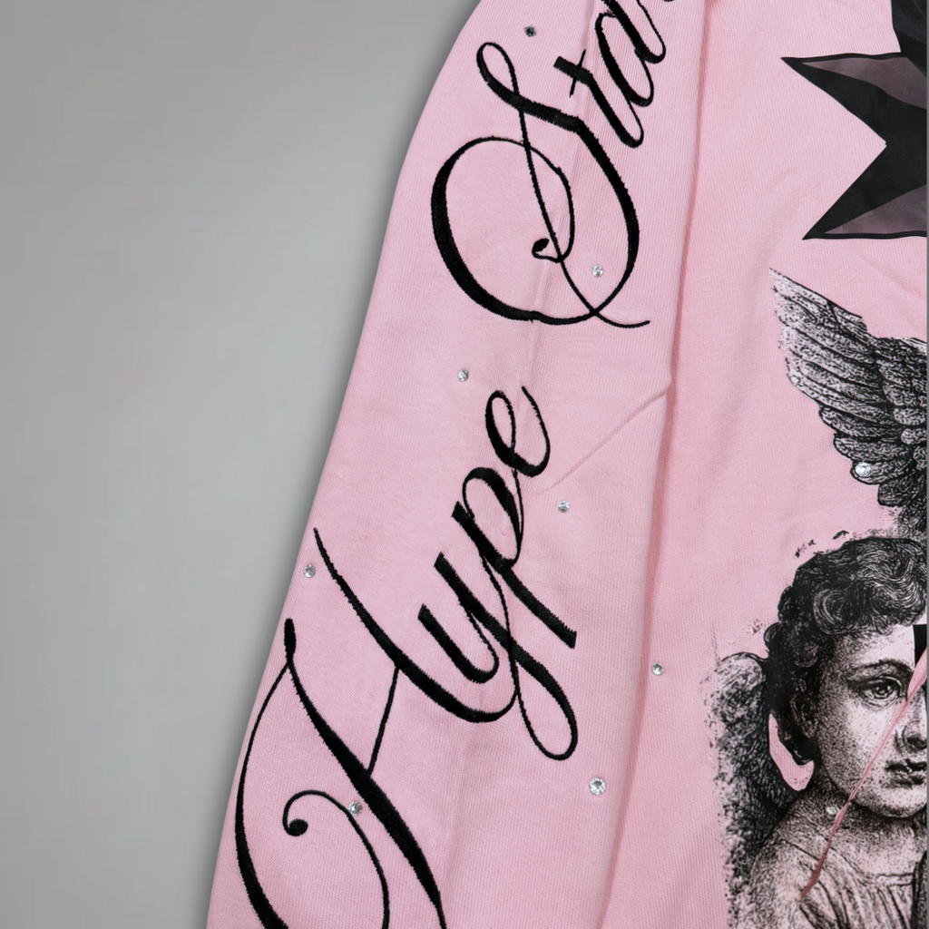 Dark Age - Pullover Hoodie - Dusty Rose Pink - DA-004