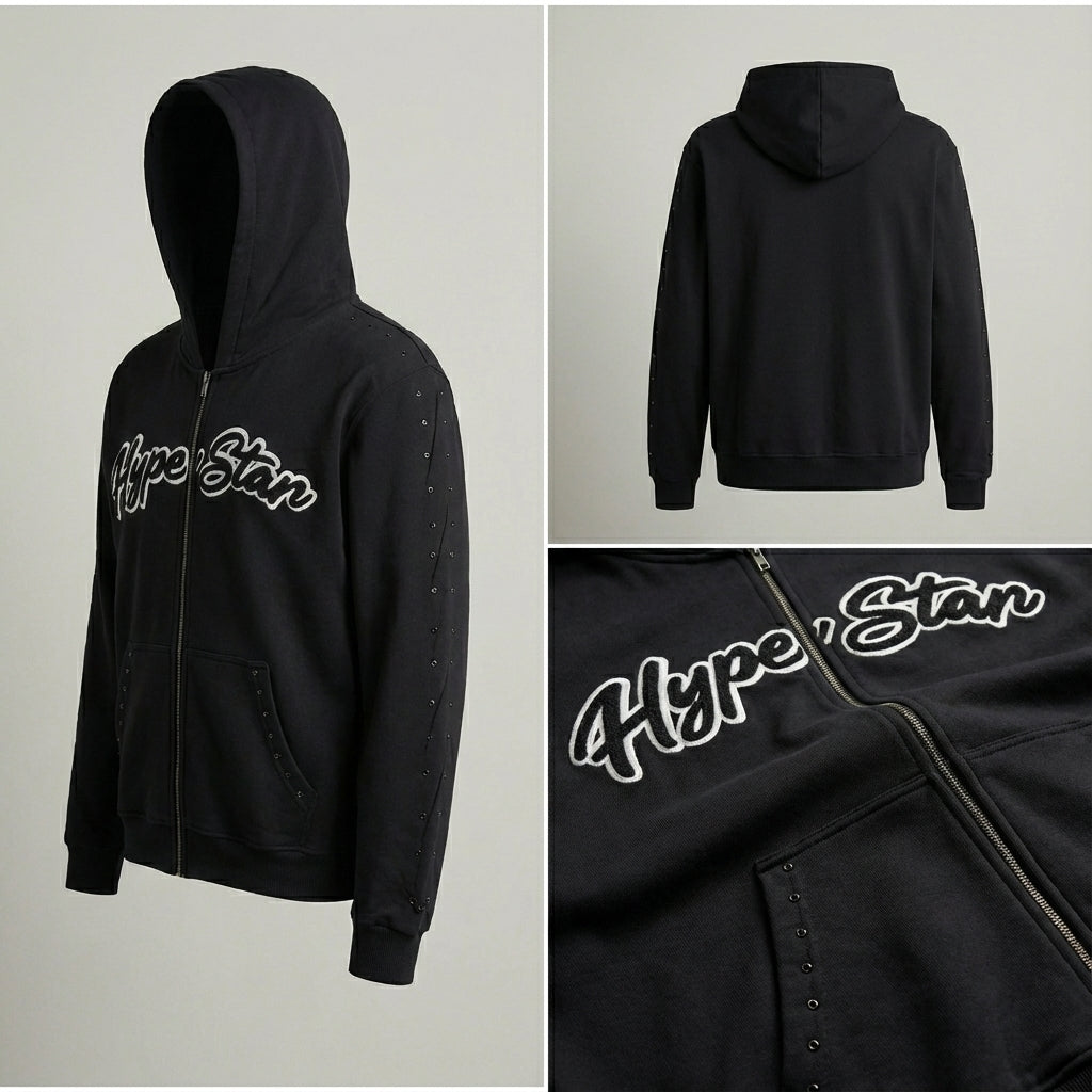 Hoodie - Premium Core - Black